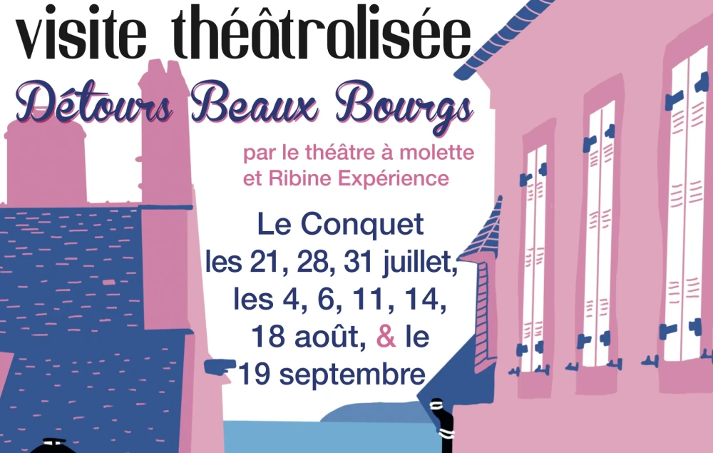visites théâtralisées Conquet